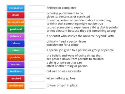 Arc 1 Vocab Assessment (Mod 2)