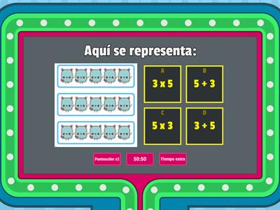 MULTIPLICACIÓN y sumas repetitivas