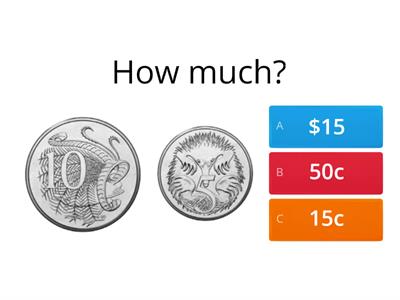 How much? (adding coins under $5)