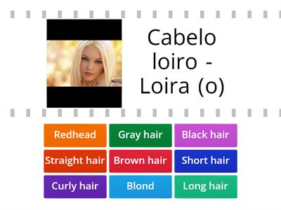 tipos de cabelo (hair)