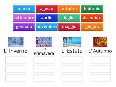 Stagioni - Mesi
