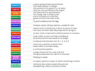 UI EF 5A Speaking Vocabulary 