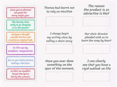 SO C1+ 2.3 Vocabulary: Creativity