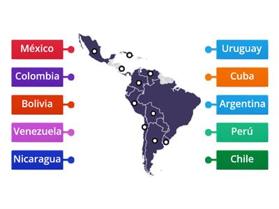 América Latina - map