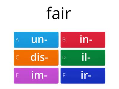 Solutions Pre- Intermediate 3E Negative prefixes