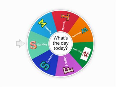 Days of the week / Early Years / Young Learners / English