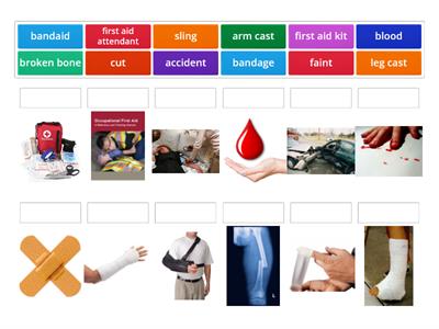 First Aid Vocabulary 1