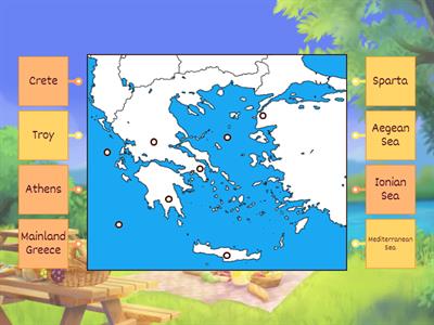 Location Ancient Greece 
