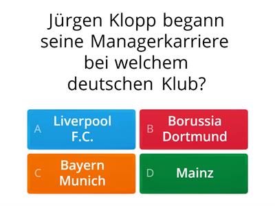 Deutsch Sport Quiz