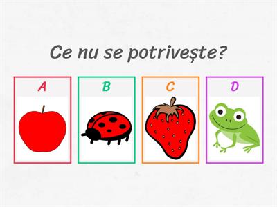 FunLab: Ce nu se potrivește? (Culori)