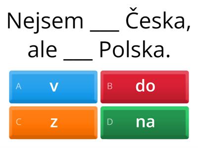 Prepozice: časté věty