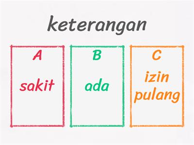 ABSENSI KEHADIRAN KAMAR 3 