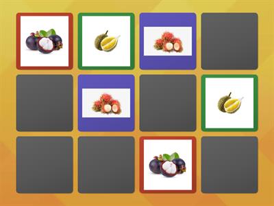 Find and match the same fruits!