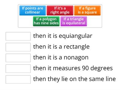 IF THEN STATEMENTS