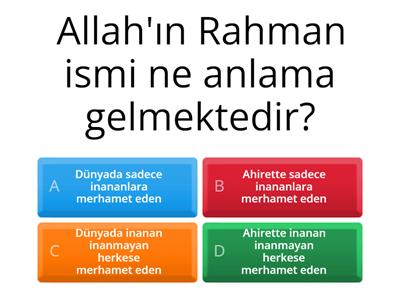 5. Sınıf Din Kültürü ve Ahlak Bilgisi 1. Ünite Maarif Esmayıhüsna 