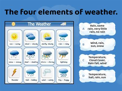 Weather and Climate 