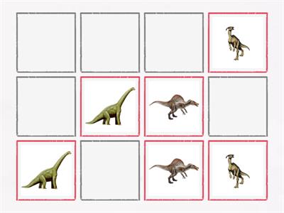 Memória: Dinossauros