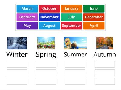 MONTHS-SEASONS