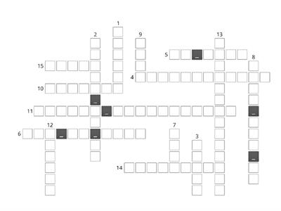 MODULE 8A - crossword