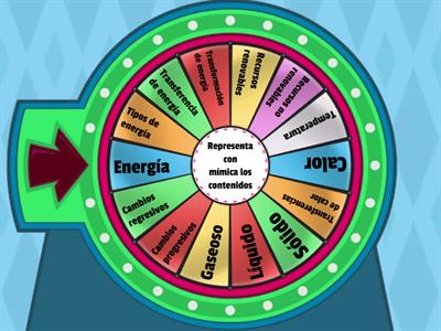 Ruleta de mímica - 6º