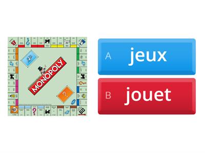 jouet ou jeux 