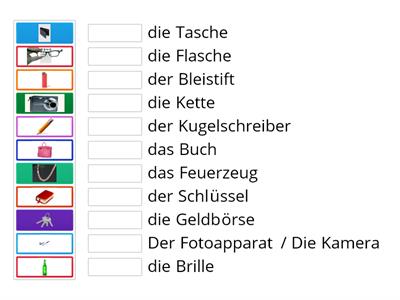 Bildlexikon Menschen A1 Lektion 5