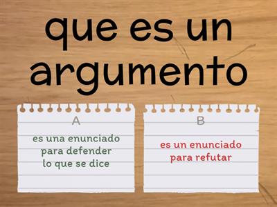 El maravilloso mundo de la argumentación