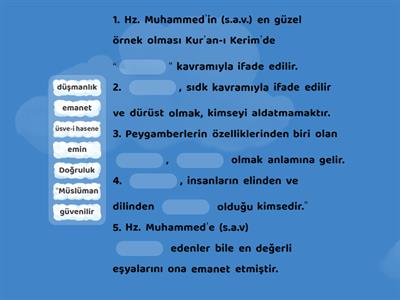 8.4.1. Hz. Muhammed’in (s.a.v.) Doğruluğu ve Güvenilir Kişiliği