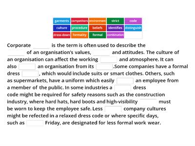 Company culture-gapped text