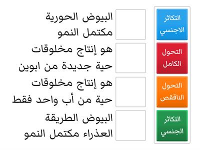 مراجعة العلوم