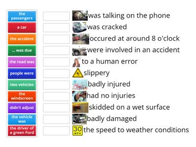 describing traffic accidents