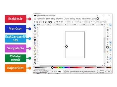  Inkscape program ablak