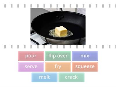 Cooking verbs