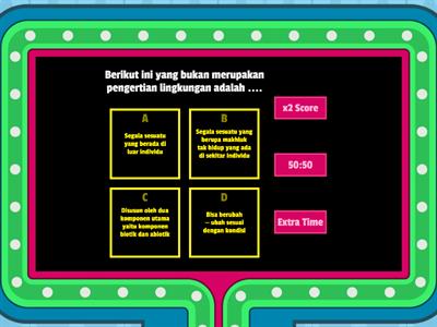 Tugas Rutin Satuan Ekosistem dan Komponen Ekosistem