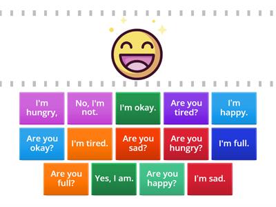 G4L4 Are you okay sentence picture match