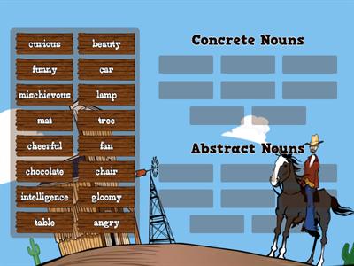 Abstract and Concrete Nouns