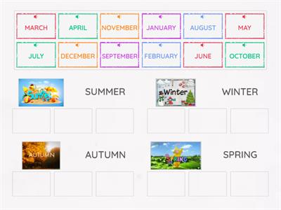 SEASONS AND MONTHS