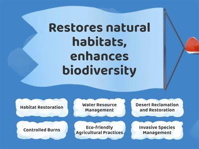 Conservation Techniques Match Game