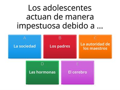 El cerebro adolescente