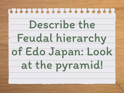 The Feudal System (Ch. 13 + Text 2) 