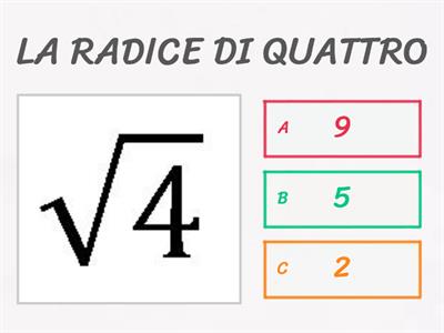 LA RADICE QUADRATA DI LIAM