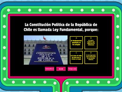 La Constitución y la organización democrática de Chile