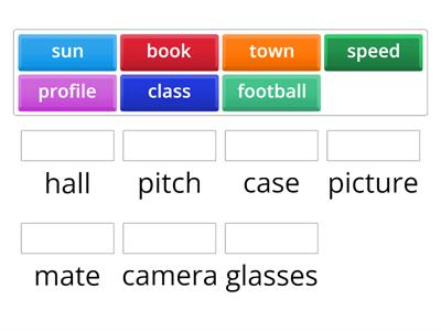 Compound nouns - sudurtiniai daiktavardžiai