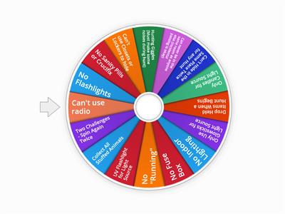 Phasmophobia Challenge Wheel