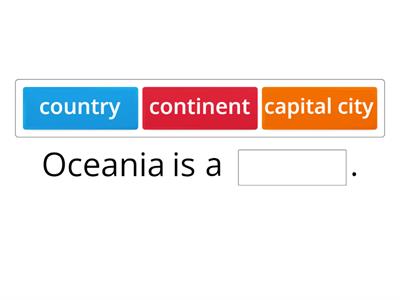 Visiting Oceania