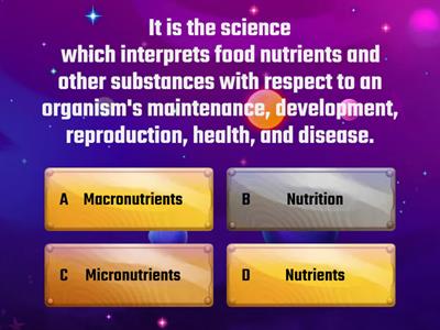 HISTORY OF NUTRITION