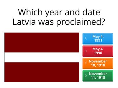 Angliski: Latvijas vēsture