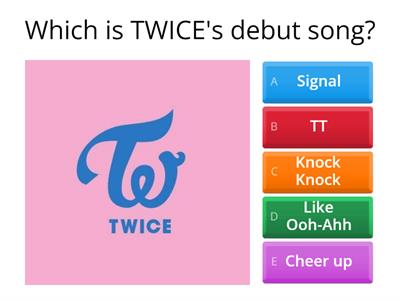 Twice Quiz