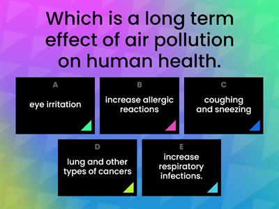 Effects of air pollution