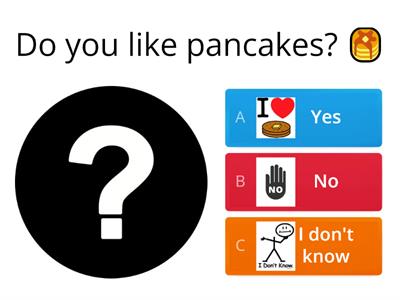 Do you like pancakes? And surprise!